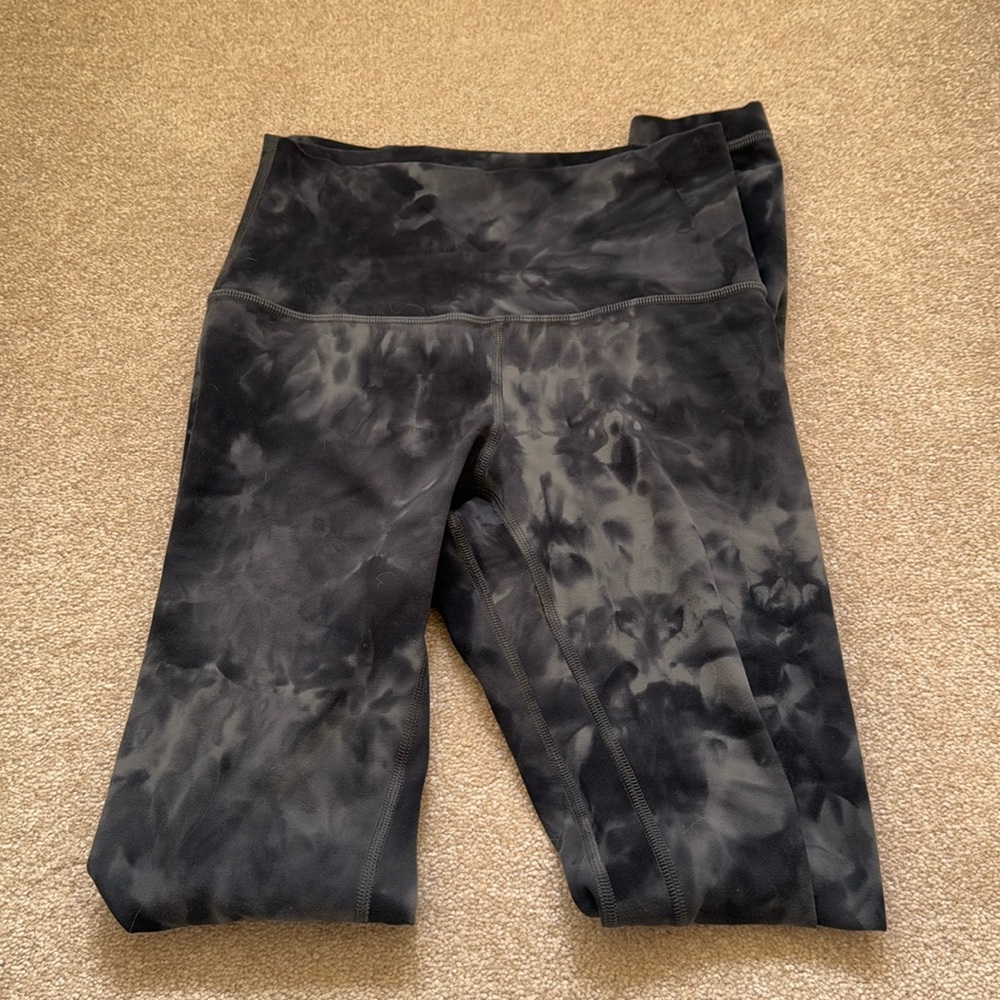 Grey/Black Align Lululemon leggings